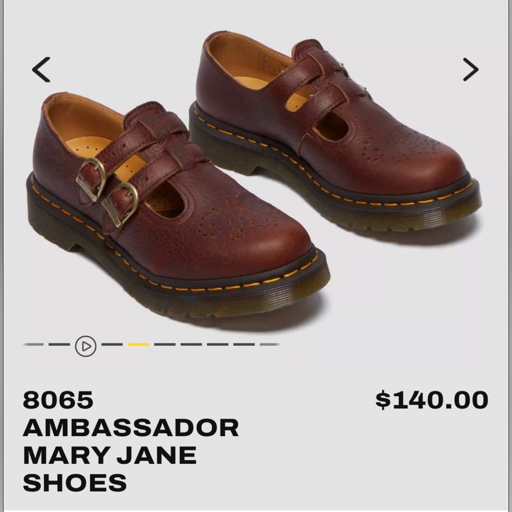 Dr. Martens Ambassador Mary Jane Shoes size 7, like new